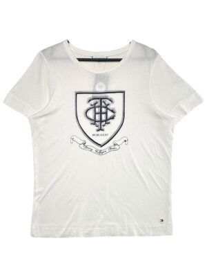 TOMMY HILFIGER Koszulka Damska Biała L