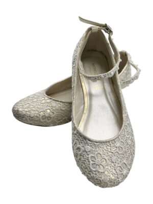 MONSOON Buty Dziecięce Beżowe Kwiatowe 33