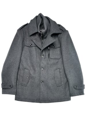 INNY Płaszcz Męski Szary L