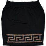 FREESTYLE Spódnica Damska Czarna Geometryczna 3XL/4XL - zdjęcie 1