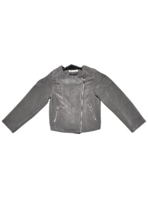 H&M Kurtka Dziecięca Szara Ramoneska 116