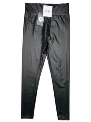 THE CHIC HERO Legginsy Damskie Czarne M