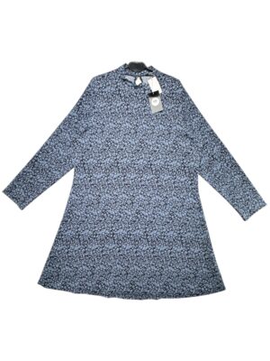 GEORGE Sukienka Damska Niebieska 5XL