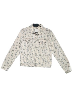 NEXT Kurtka Dziecięce Beżowa Wzór Kwiatowy 164