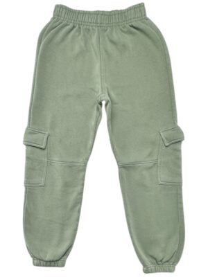 ZARA Spodnie Dresowe Dziecięce Zielone 152