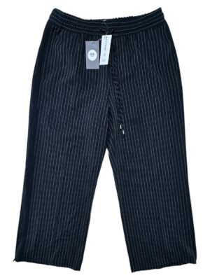 GEORGE Spodnie Damskie Granatowe Paski XXL