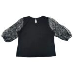 KALEIDOSCOPE Bluzka Damska Czarna 3XL - zdjęcie 2