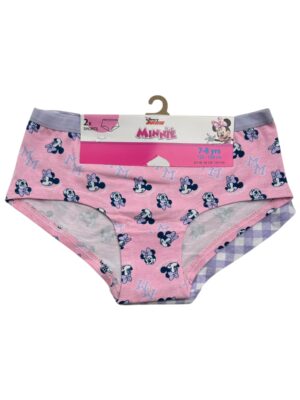 DISNEY Majtki Dziecięce Różowe 2-Pack 128