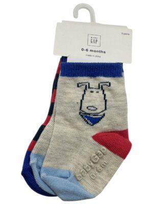 GAP Skarpety Dziecięce Wielokolorowe 2-Pack 56