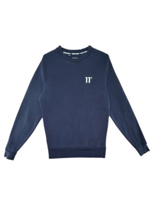 ELEVEN DEGREES Bluza Męska Granatowa S