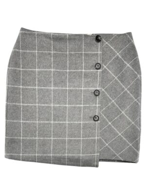 DUNNES STORES Spódnica Damska Szara Kratka XL