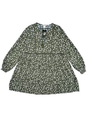 L.O.G.G. H&M Sukienka Damska Zielona Kwiatowa XL