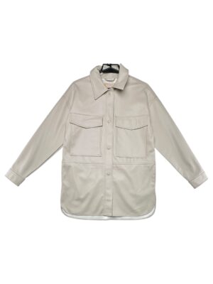 AMISU Kurtka Damska Beżowa XS