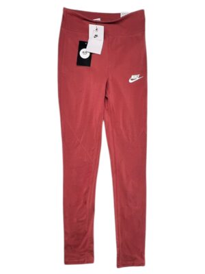 NIKE Legginsy Dziecięce Czerwone 164 ( XL )