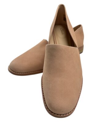 CLARKS Buty Damskie Beżowe Skóra 37