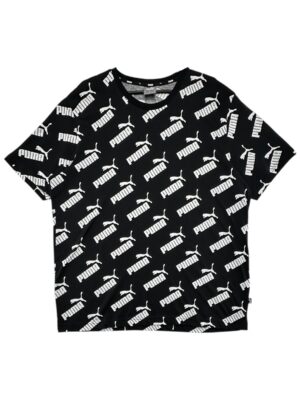 PUMA Koszulka Męskie Czarna Logo L