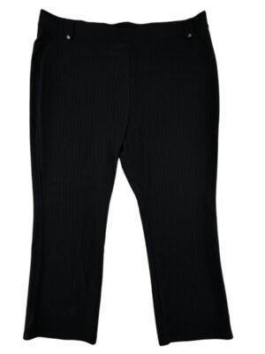 ET VOUS Spodnie Damskie Czarne 4XL