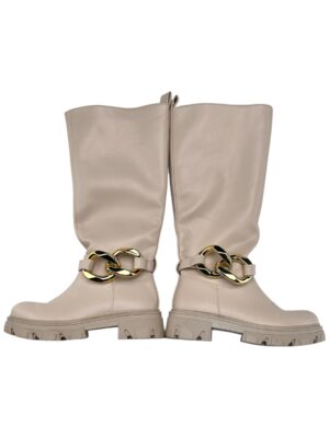 Botki Damskie Beżowe Rozmiar 37