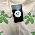 ZARA Koszula Damska Beżowa L Roślinny - zdjęcie 3