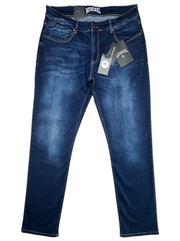 MINERAL Jeansy Damskie Niebieskie XL