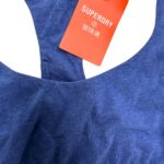 SUPERDRY Stanik Sportowy Damski Niebieski M - zdjęcie 3