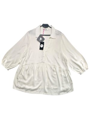 V BY VERY Tunika Damska Biała 4XL