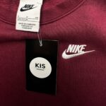 NIKE Bluza Dziecięca Czerwona 134 (S) - zdjęcie 3