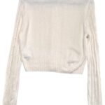 H&M Sweter Damski Biały XS - zdjęcie 2