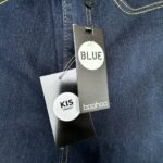 BOOHOO Jeansy Damskie Niebieskie XS - zdjęcie 3