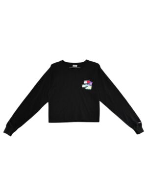 TOMMY HILFIGER Bluzka Damska Czarna M