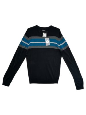 IN EXTENSO Sweter Męski Czarny S