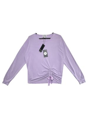 JEFF&CO Bluzka Damska Fioletowa S/M