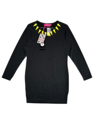 BOOHOO Tunika Damska Czarna XXL