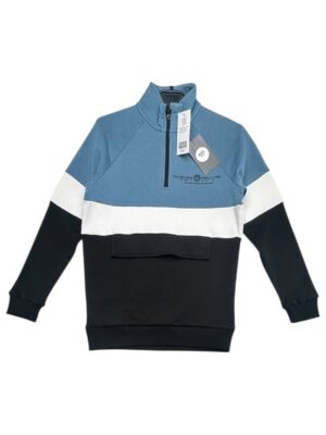 F&F Bluza Dziecięca Niebieska 152