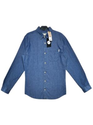 JACK&JONES Koszula Męska Niebieska M