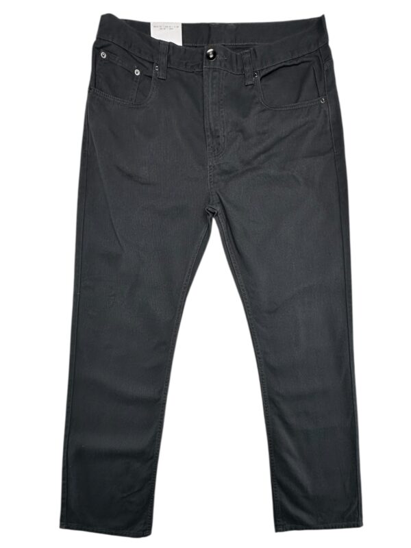 DENIM CO. Spodnie Męskie Czarny L (W34 L30)