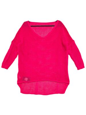 Sweter Damski Różowy One Size