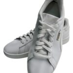 PUMA Buty Damskie Białe 37.5 Skóra naturalna - zdjęcie 1
