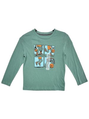 OLD NAVY Bluzka Dziecięca Zielona 122