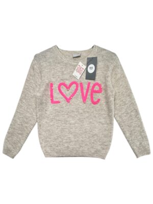 COOL KIDS Sweter Dziecięcy Szary 146