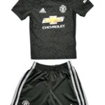 ADIDAS MANCHESTER UNITED CHEVROLET Komplet Dziecięcy Czarny - zdjęcie 1