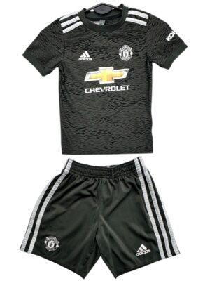 ADIDAS MANCHESTER UNITED CHEVROLET Komplet Dziecięcy Czarny