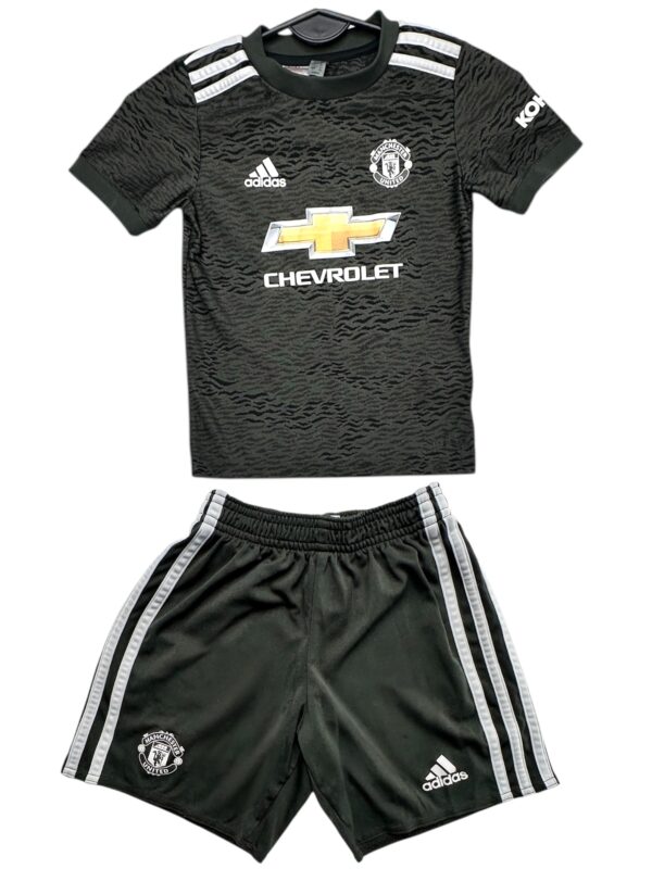 ADIDAS MANCHESTER UNITED CHEVROLET Komplet Dziecięcy Czarny