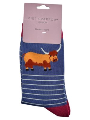 MISS SPARROW LONDON Skarpety Damskie Wielokolorowe 36-41