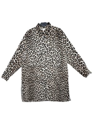 H&M Tunika Damska Brązowa Wzór M