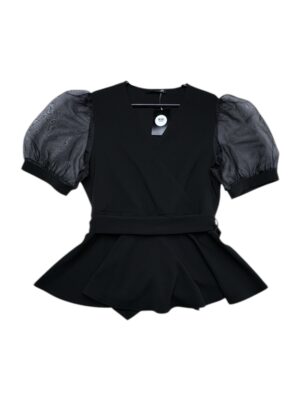 QUIZ Koszulka Damska Czarna 3XL