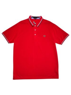 INSPIROWANA LACOSTA Koszulka Męska Czerwona M