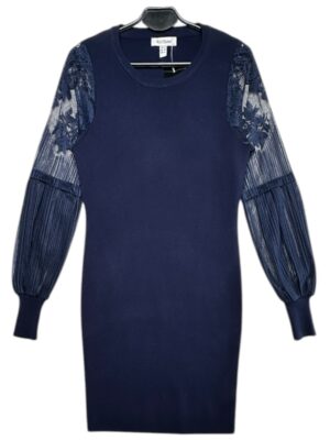 WILD FLOWER Sukienka Damska Granatowa L