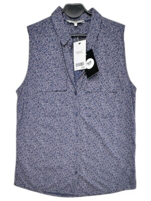 NEXT Koszula Damska Niebieska Wzorzysta M