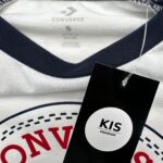 CONVERSE Bluzka Dziecięca Biała 140 (S) - zdjęcie 3